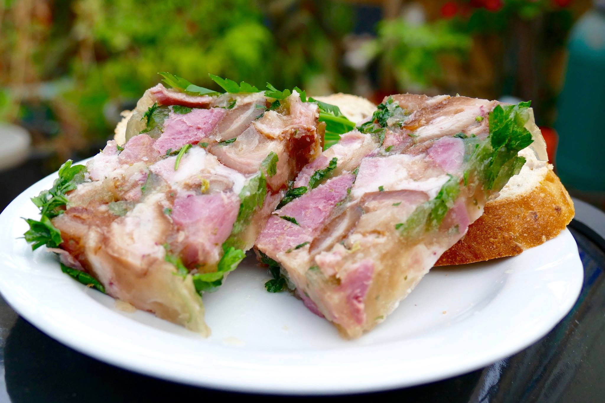 Ham hock terrine Taste of Mauritius