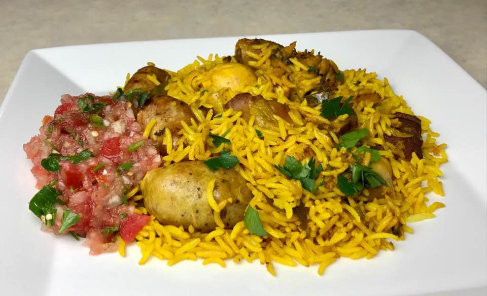 Rice pilau Taste of Mauritius